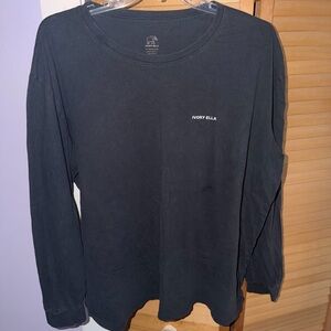 Ivory Ella Men's Black Long Sleeve Shirt